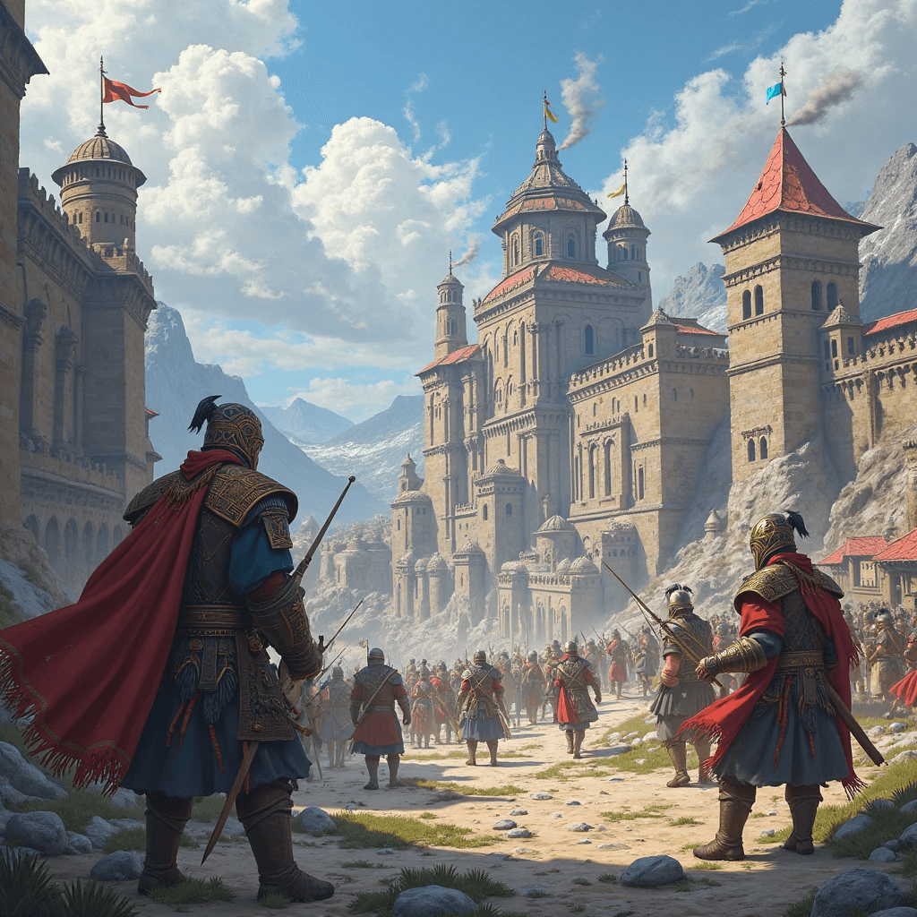 لقطة من لعبة حرب التتار