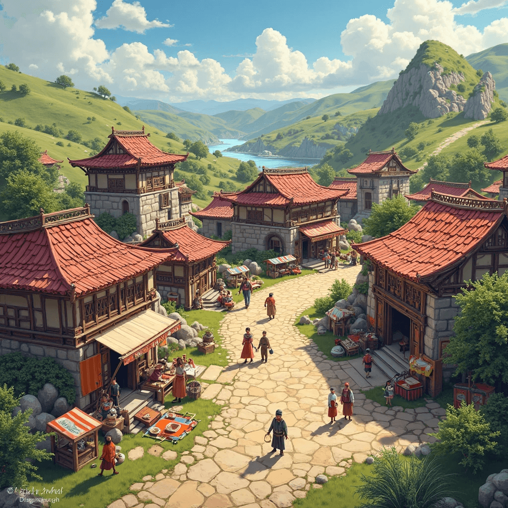 لقطة من لعبة حرب التتار